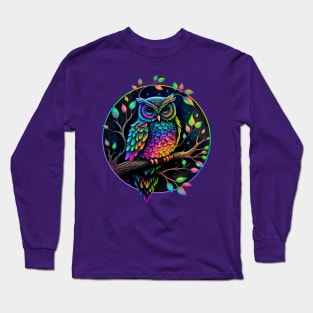 Hooty the Owl - Cosmic Clouds Long Sleeve T-Shirt